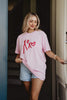 XOXO Heart Graphic Tees for Women