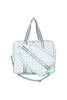 Light Pink and Green Pattern Pickleball Bag