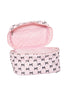 Mini Black Bows Travel Cosmetic Bag