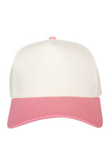 Pink and Tan Two-Toned Vintage Hat