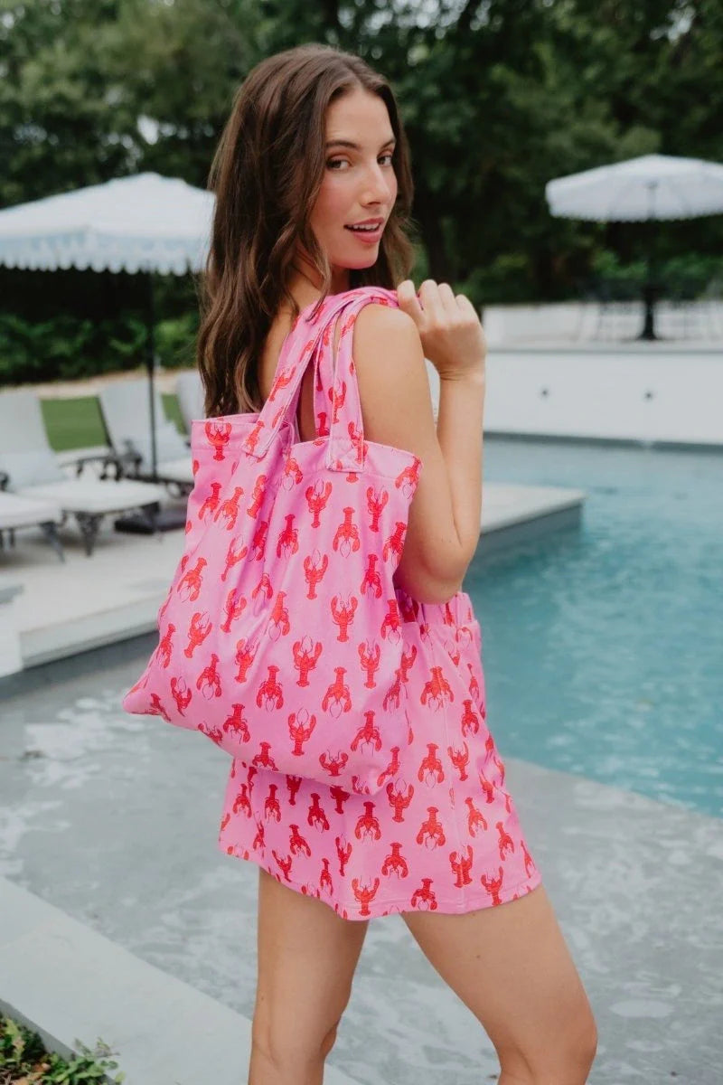 Lobsters Beach Tote Purse - Katydid.com