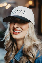 LOCAL Two-Toned Retro Vintage Hat