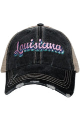 Louisiana Layered Trucker Hats