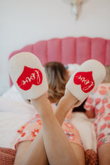 Love Heart Slippers