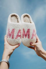 Pink MAMA House Slippers