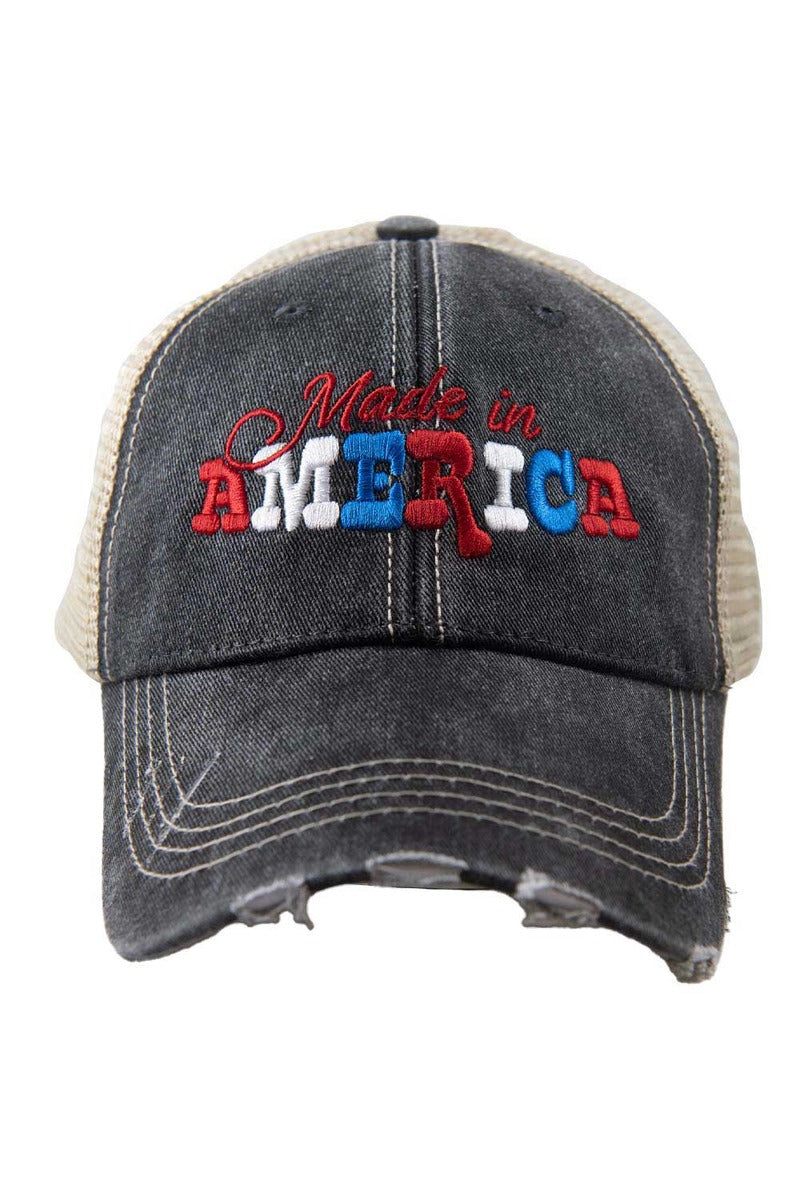 Made in America Women's Trucker Hat - Katydid.com