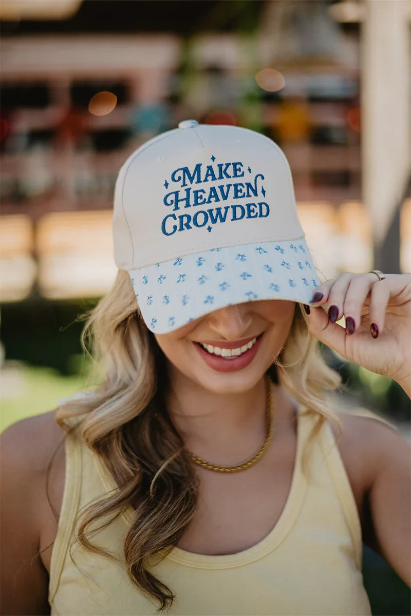 Make Heaven Crowded Cap Trucker Vintage