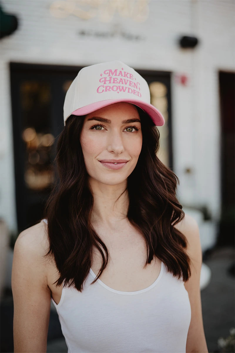 Make Heaven Crowded Cap Trucker Vintage