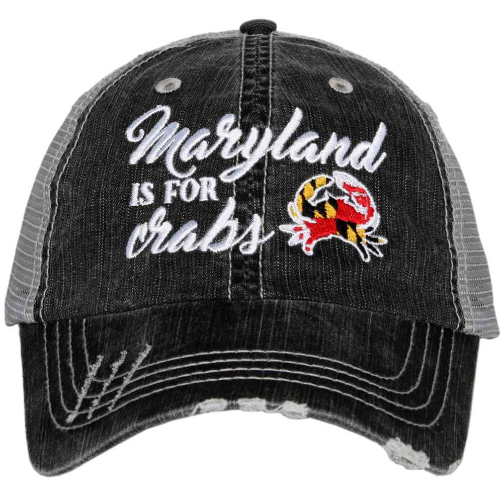 Katydid Maryland is for Crabs Trucker Hats - Katydid.com