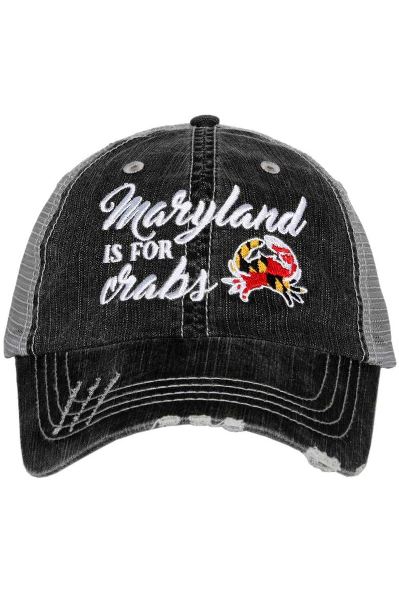 Maryland is for Crabs Trucker Hats - Katydid.com