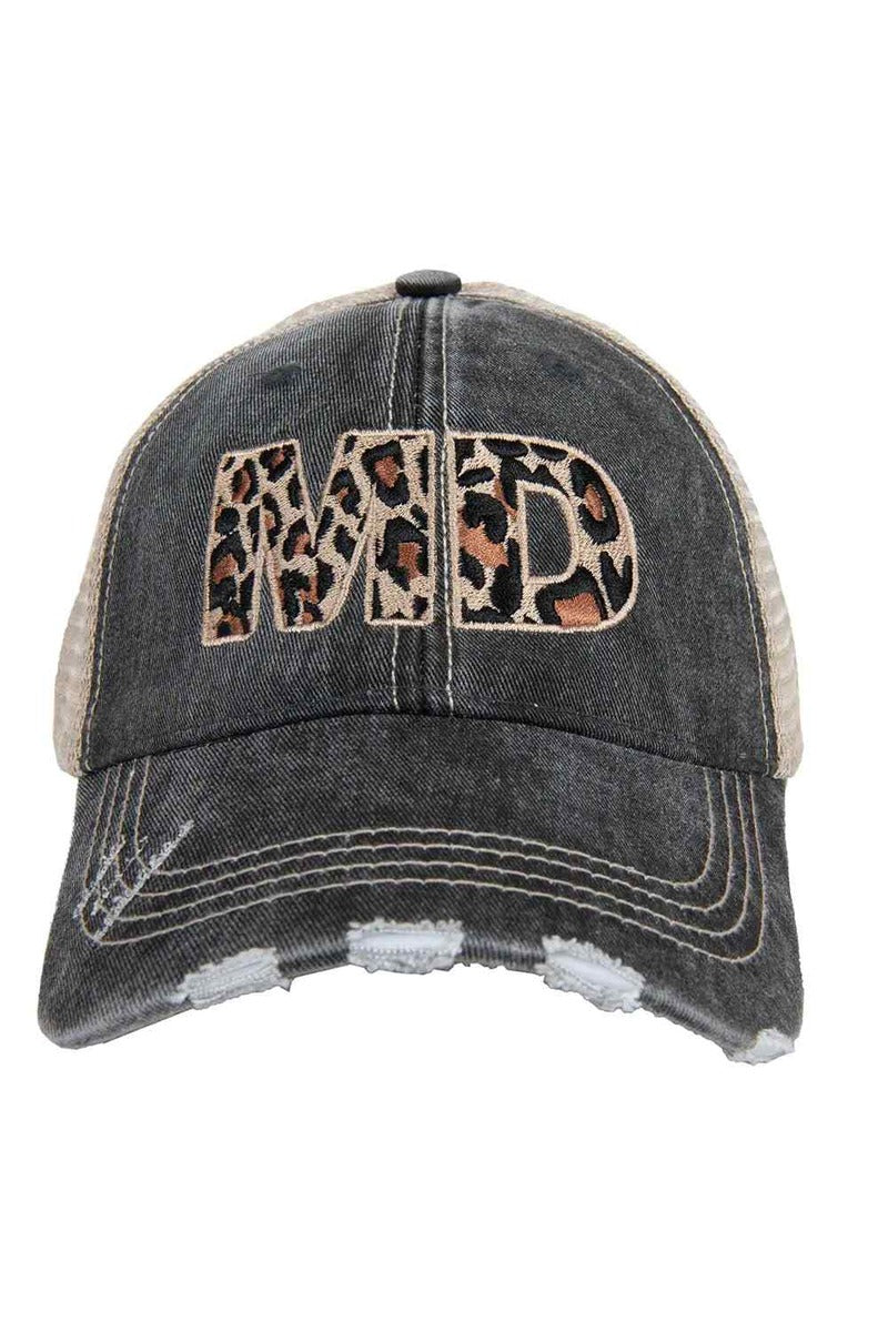 MD Maryland Leopard State Women's Trucker Hat - Katydid.com