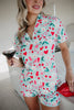 XO Cherries Valentine's Day Pajamas