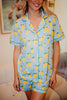 Zesty Lemons 2 Piece Pajama Set - Katydid.com