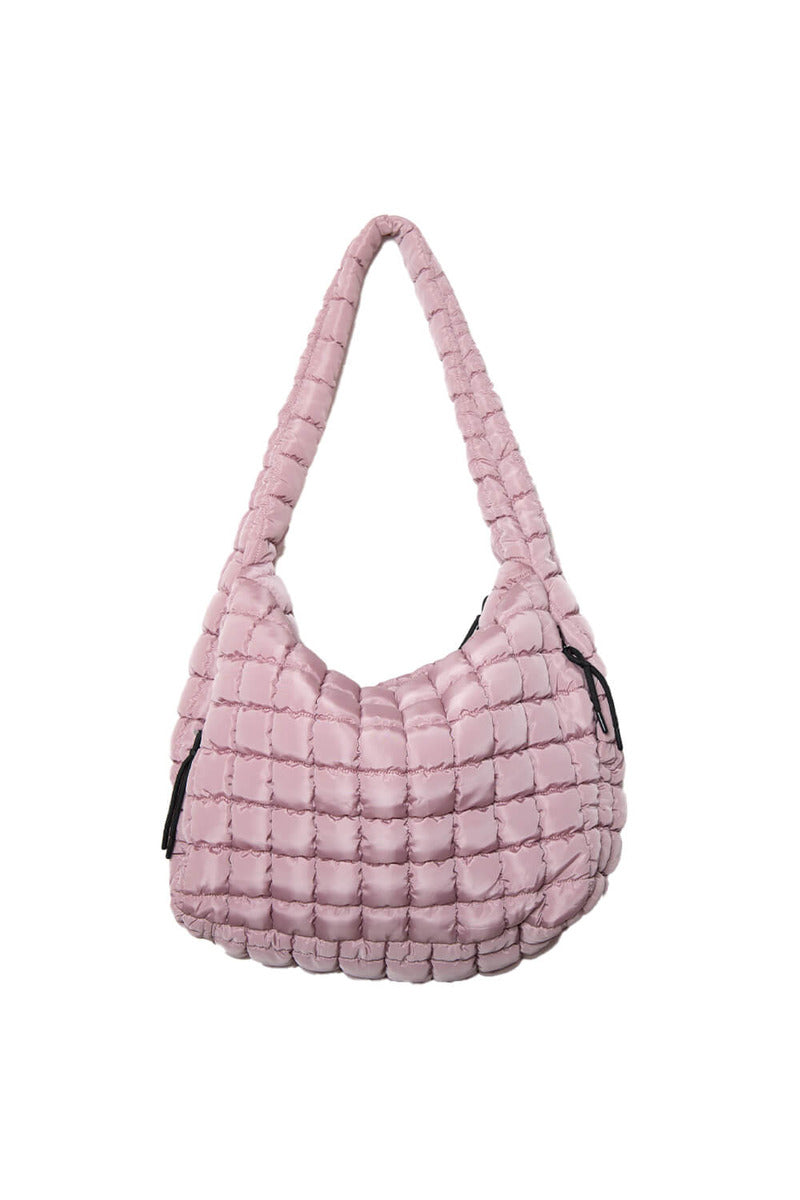 Mauve Hobo Tote Bag - Katydid.com