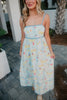 Italian Summer (Light Blue) Linen Maxi Dress - Katydid.com