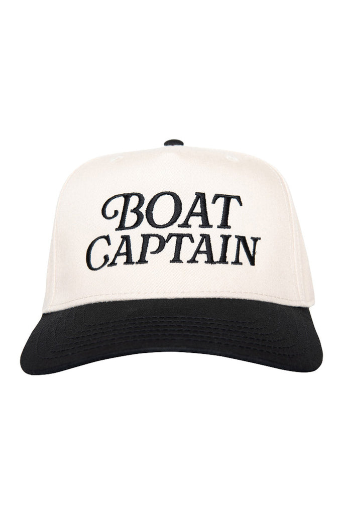 Boat Captain Two-Toned Vintage Hat