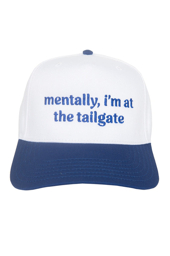 Mentally, I'm At The Tailgate Trucker Hat Vintage