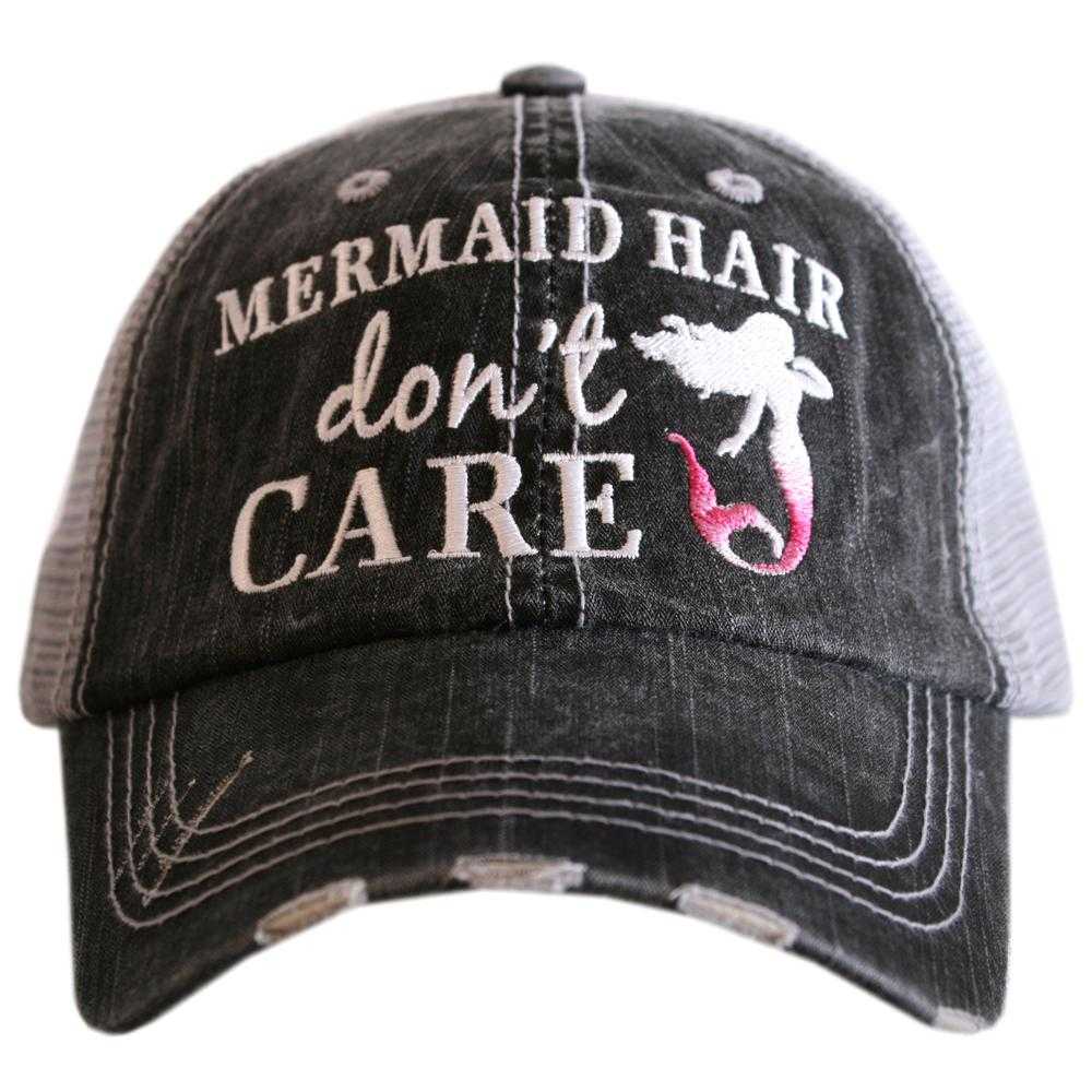 Mermaid Hair Don't Care Trucker Hat - Katydid.com