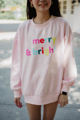 Merry & Bright Christmas Women's Sweatshirt