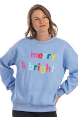 Merry & Bright Christmas Women's Sweatshirt