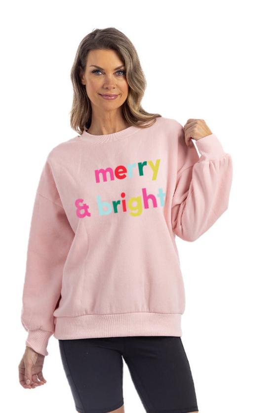 Merry & Bright Christmas Women's Sweatshirt