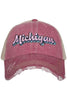 Michigan Layered Trucker Hats