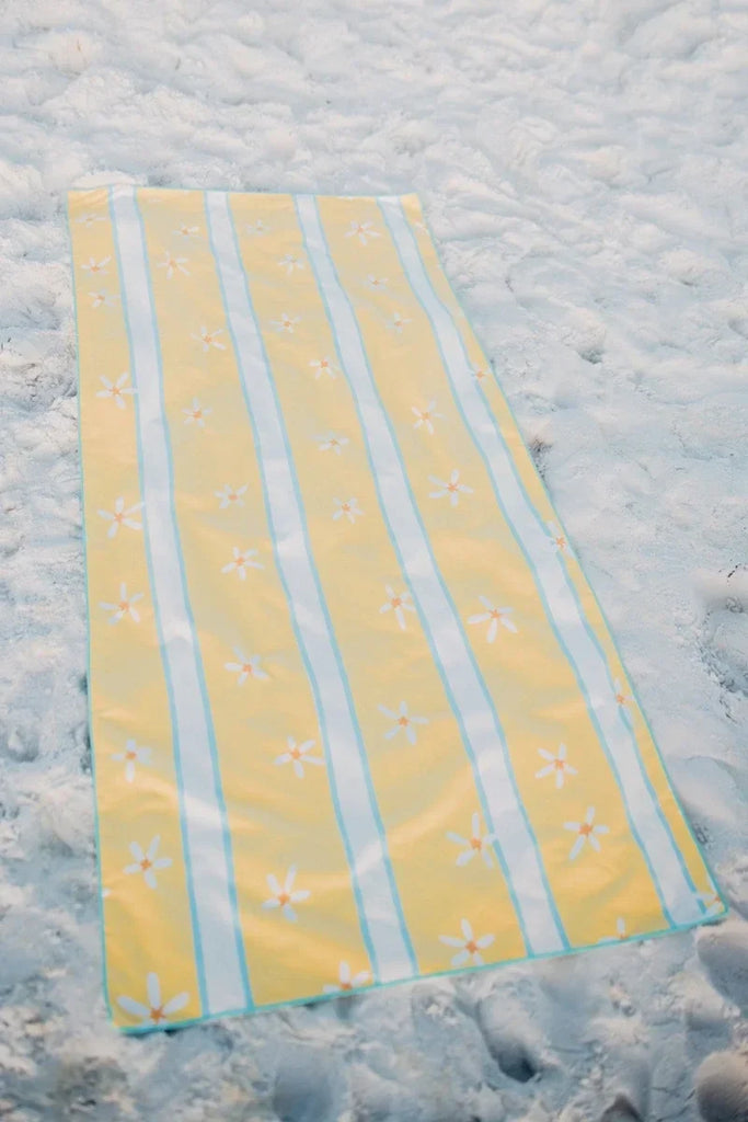 Lemons Quick Dry Reversible Beach Towel - Katydid.com