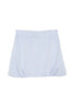 Light Blue Scuba Bubble Skirt