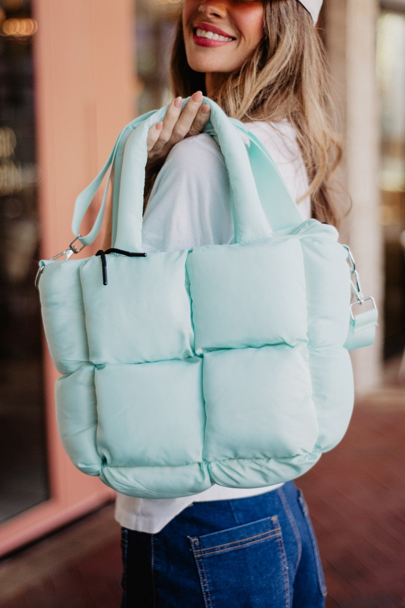 Mint Green Cute Mini Tote