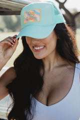 Stay Golden Trucker Hat (White Foam)