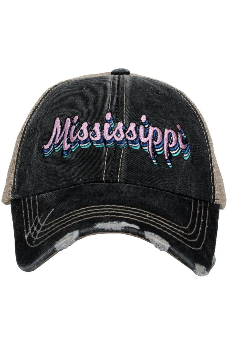 Mississippi Layered Trucker Hats - Katydid.com
