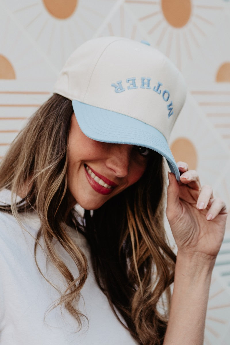 MOTHER Upside Down Two-Toned Vintage Hat