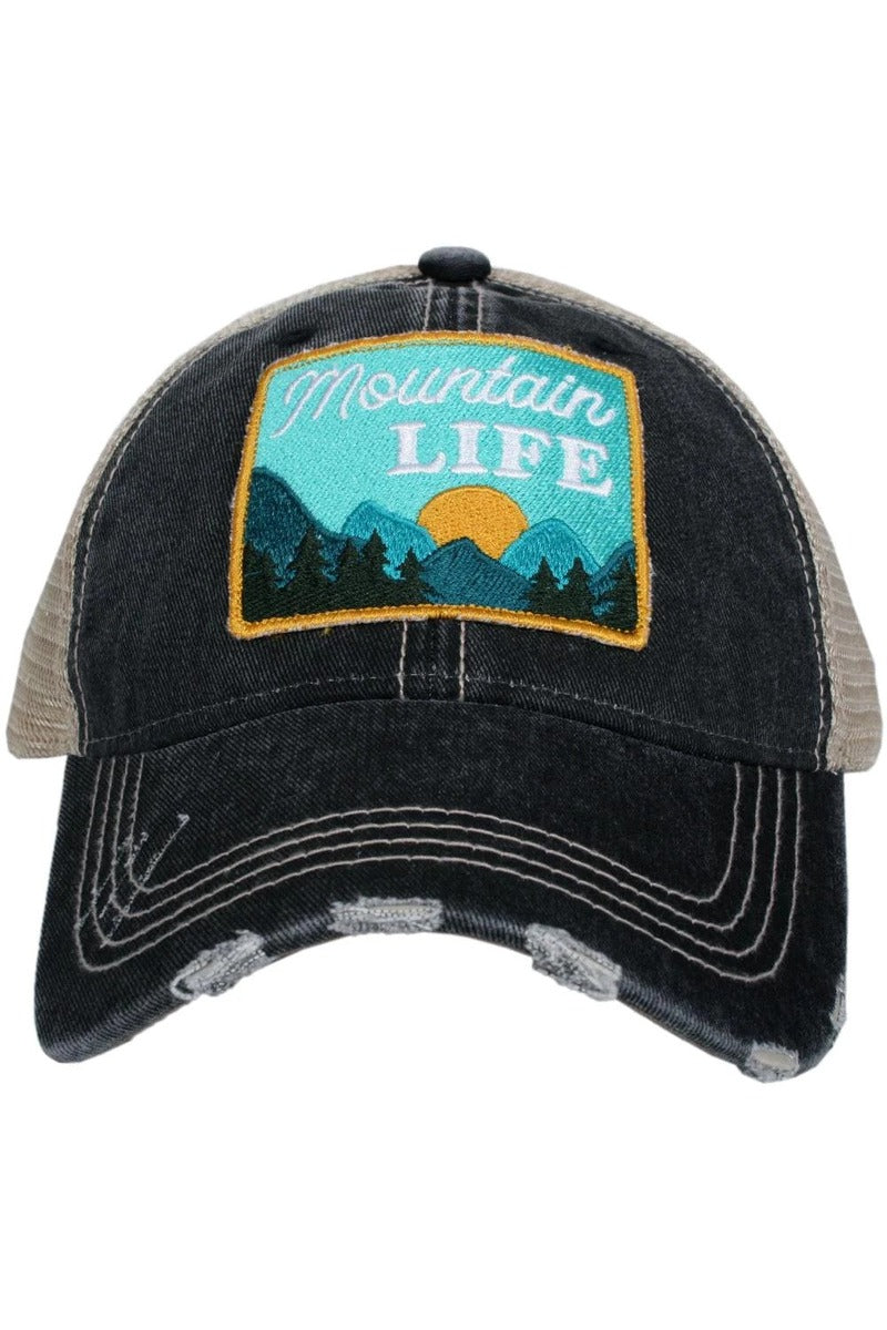 Mountain Life Trucker Hats - Katydid.com