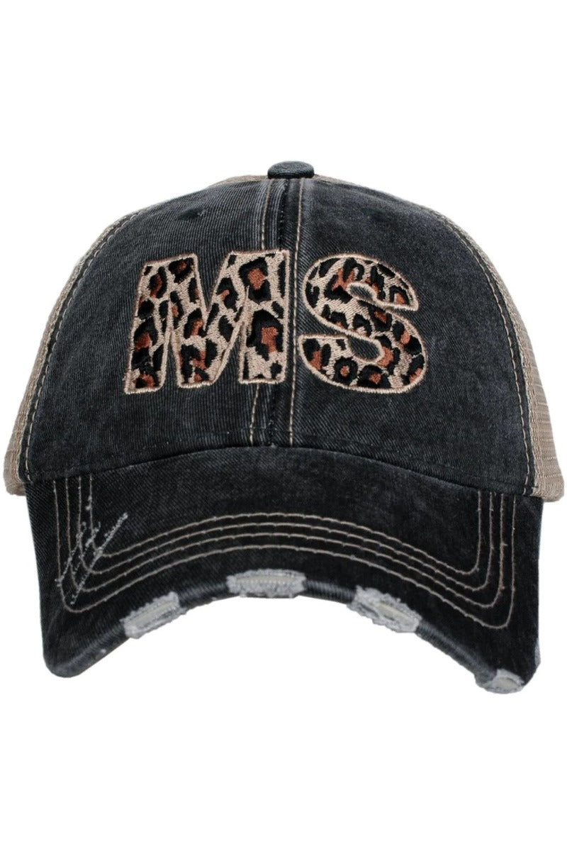 MS Mississippi Leopard State Women's Hat - Katydid.com