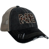 NE Nebraska Leopard Women's Trucker Hat