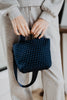 Navy Bucket Bag Crossbody