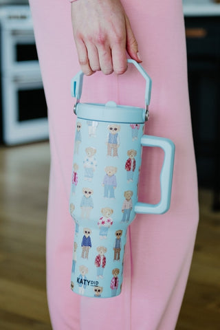 Multicolored Abstract Wave Women's Pajamas