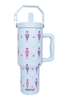 Nutcracker Light Blue 38 Oz Metal Tumbler - Katydid.com