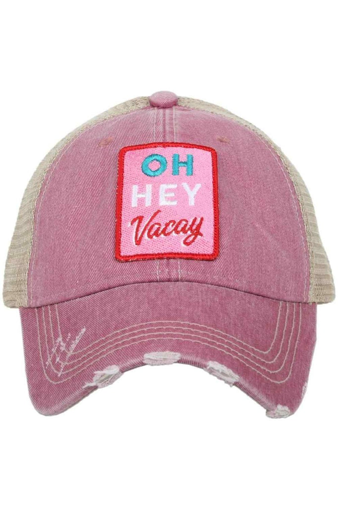 Oh Hey Vacay Women's Trucker Hats