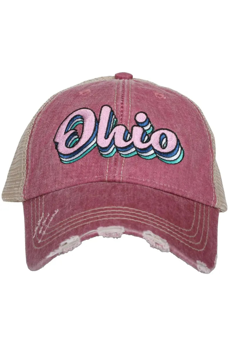 Ohio Layered Trucker Hats - Katydid.com