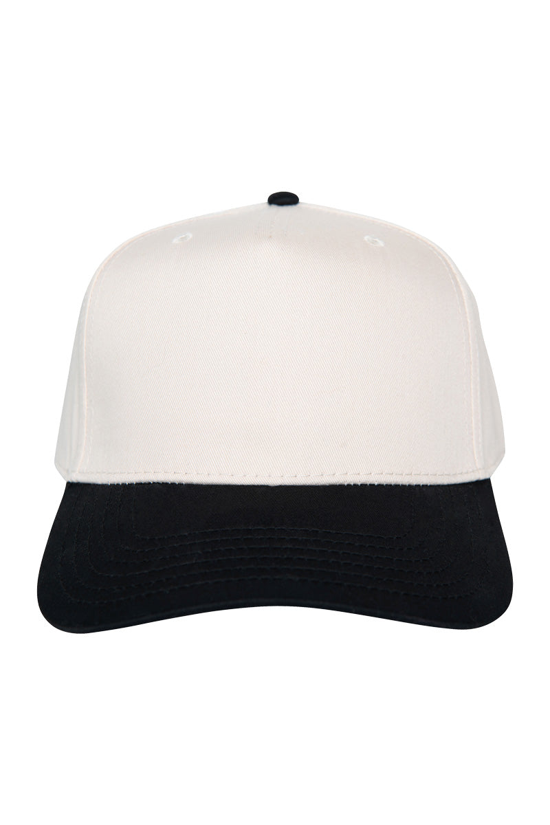 Black and Tan Blank Vintage Trucker Hat - Katydid.com