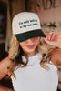 I'm Only Talking To My Cat Today Trucker Hats Vintage