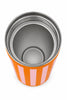 Pink and Orange Striped Slim Can Cooler