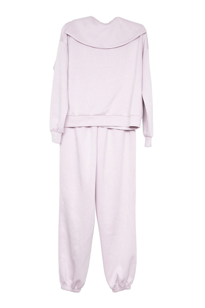 Blush Scuba Pants Two Piece Set