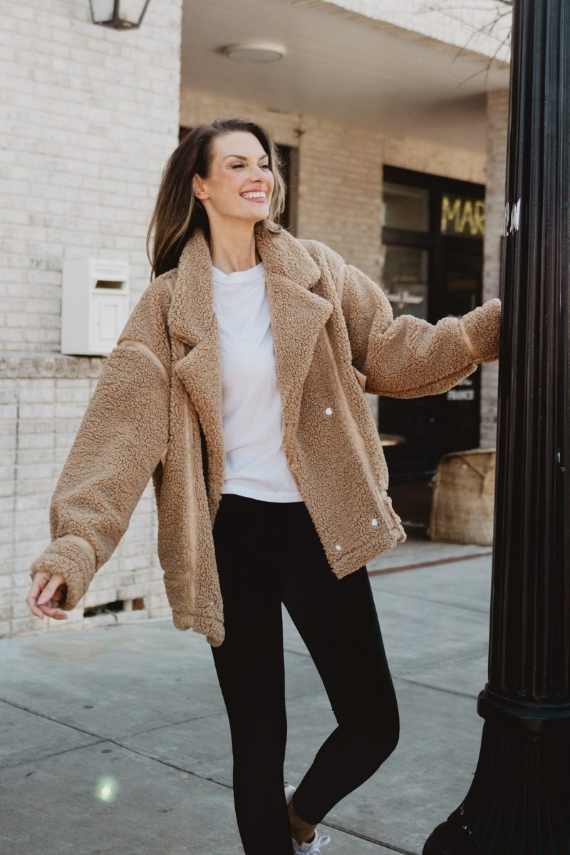 Coat Trends Best Teddy Coat 2018 Brown Teddy Jacket Ladies Sherpa