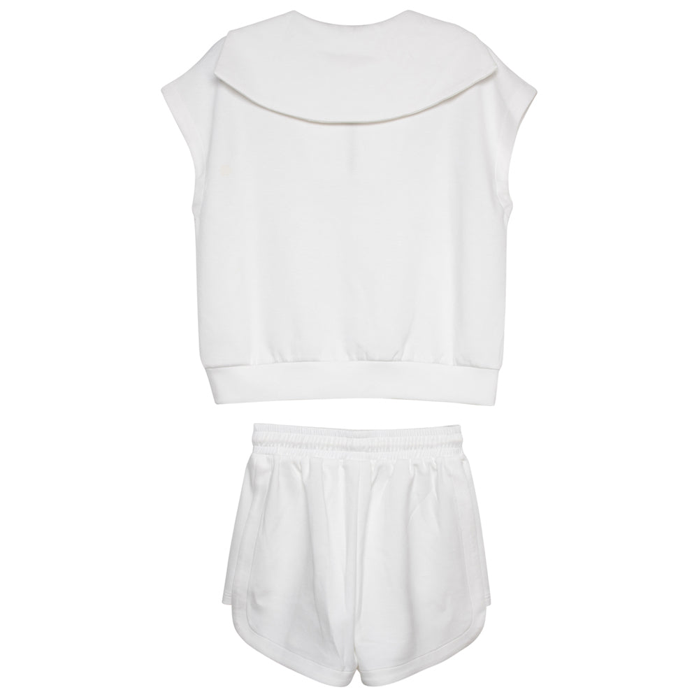 White Two Piece Scuba Set