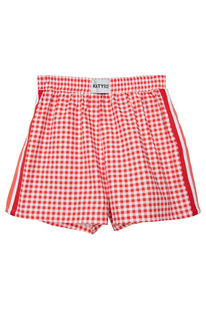 Red Plaid Boxers Female - Katydid.com