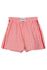 Red Plaid Boxers Female