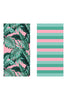 Tropical Leaves Quick Dry Towel for Beach