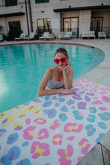 Multicolored Leopard Quick Dry Towel